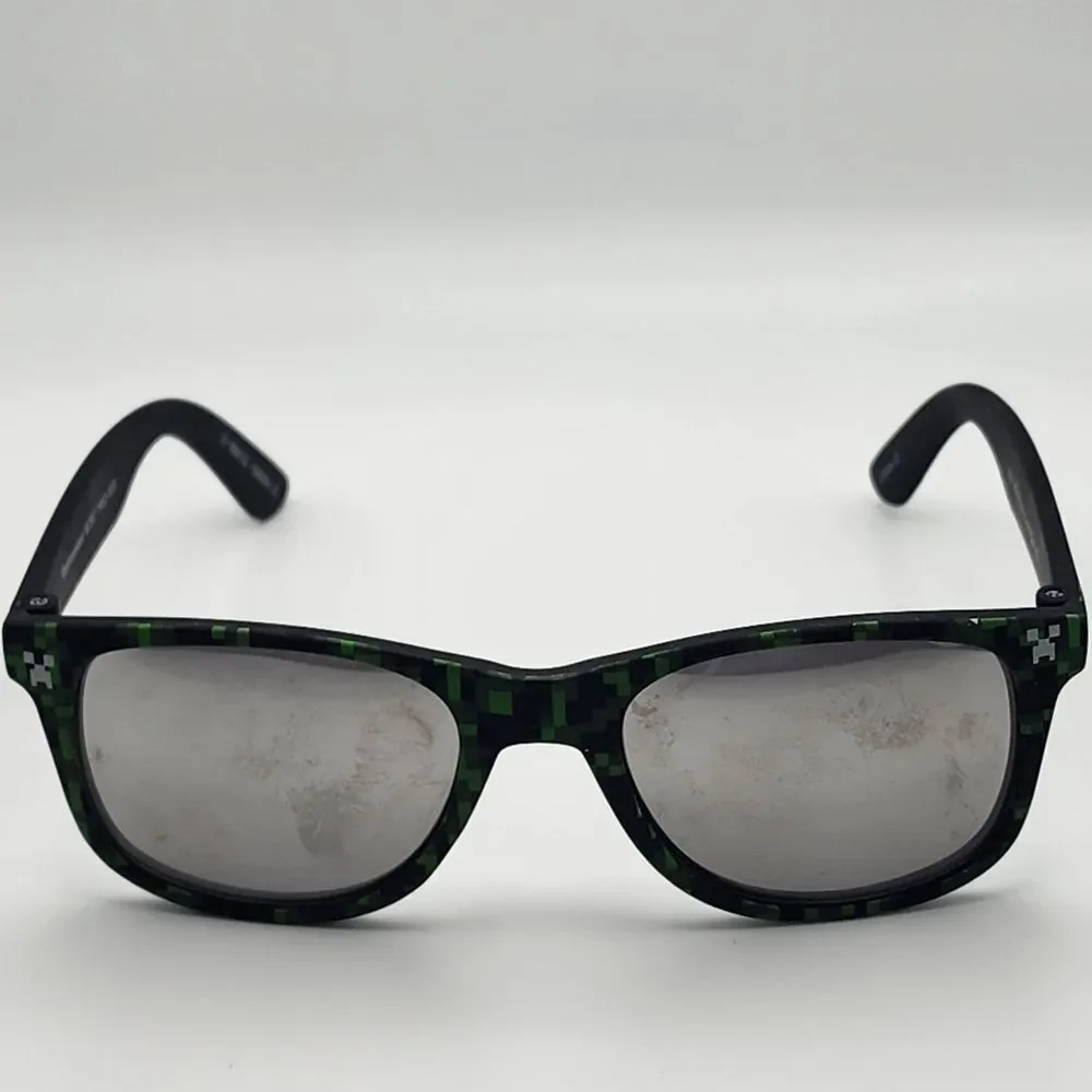 Minecraft Green & Black Sunglasses